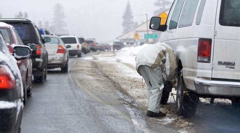 Can you leave chains on overnight?